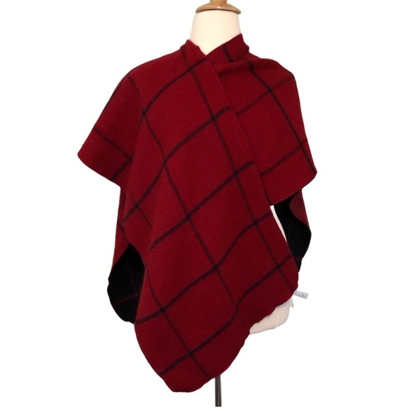 Loft Plaid Wrap - Picture 1 of 5